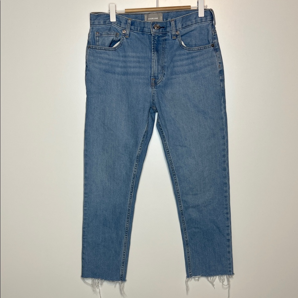 Everlane mid-rise straight leg boyfriend Jean